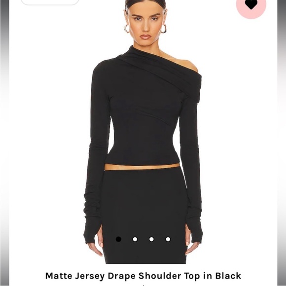 NWT helsa black off shoulder top - small - Picture 5 of 10